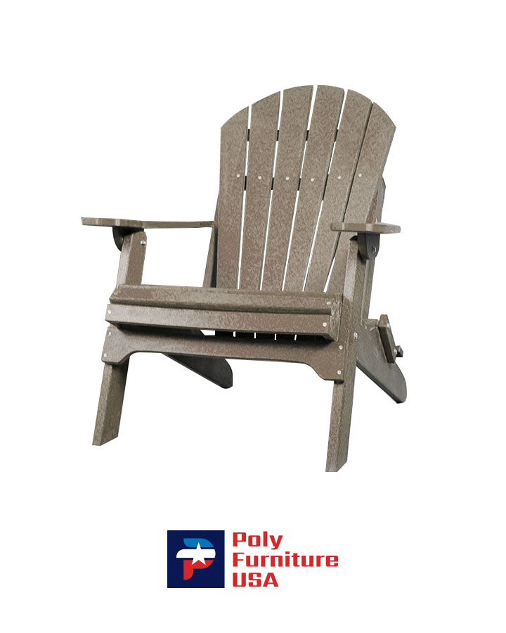 Poly folding best sale adirondack chair